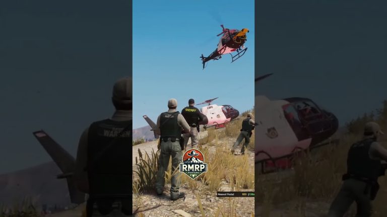CRAZY Moment Two County Life Flights Try to Land on Top of Each Other #gtarp