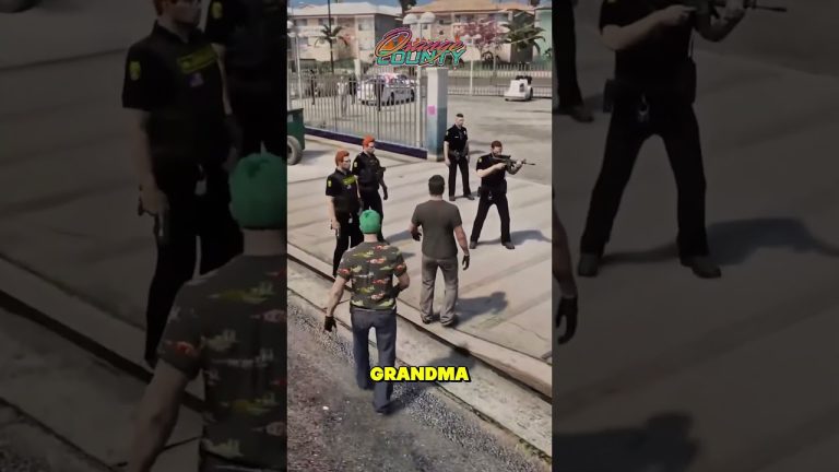 Did Grandma Just Punch a Cop? OCRP #gtarp