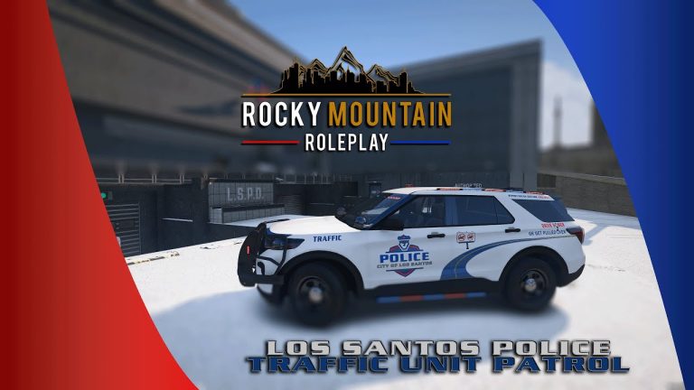 LSPD Traffic Unit on RMRP Life with @ShadowSh1fter   | #RMRP #gtarp