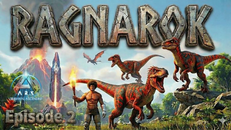 Ark Survival Ascended Raptor Hunting on Ragnarok – #asa #dino