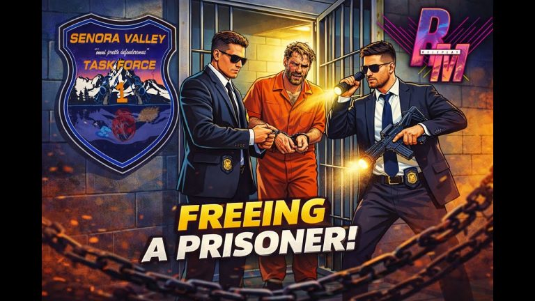 Senora Valley Task Force Prisoner Release on RMRP Life with @ShadowSh1fter  | #RMRP #gtarp