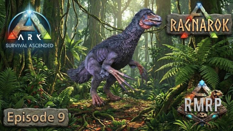 Tickle Chicken taming on ASA Ragnarok EP9 #asa #ark