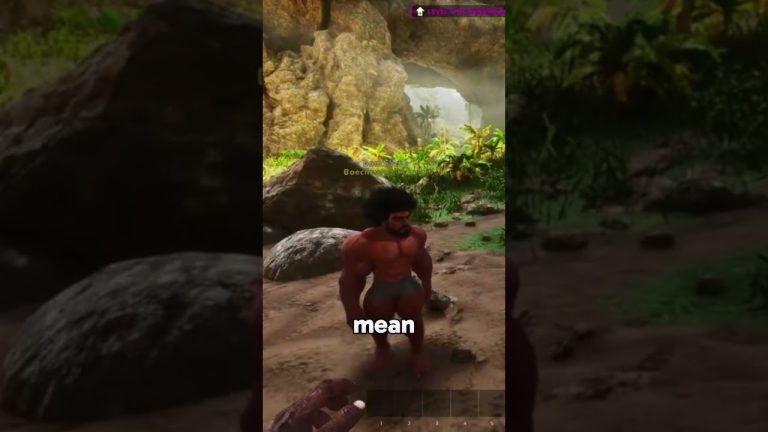 Why is my character 2 feet tall in Ark #arksurvivalascended #gamingfails #funny
