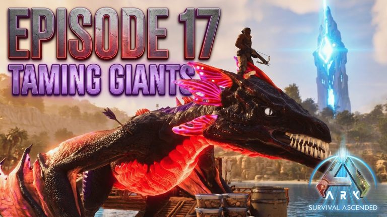 Taming Giants on Ark Survival Ascended Ragnarok EP17 #ark