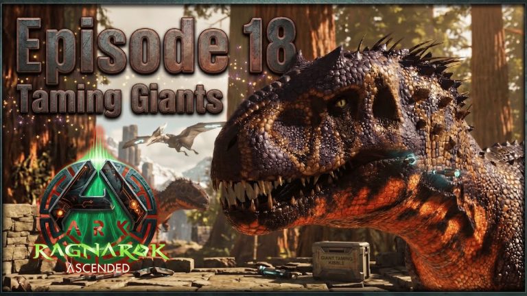Taming Giants on Ark Survival Ascended Ragnarok EP18 #ark