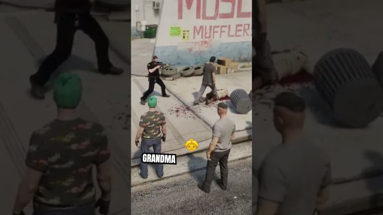 Grandma Confronts Cops Then THIS Happens #gtarp #drama #ocrp