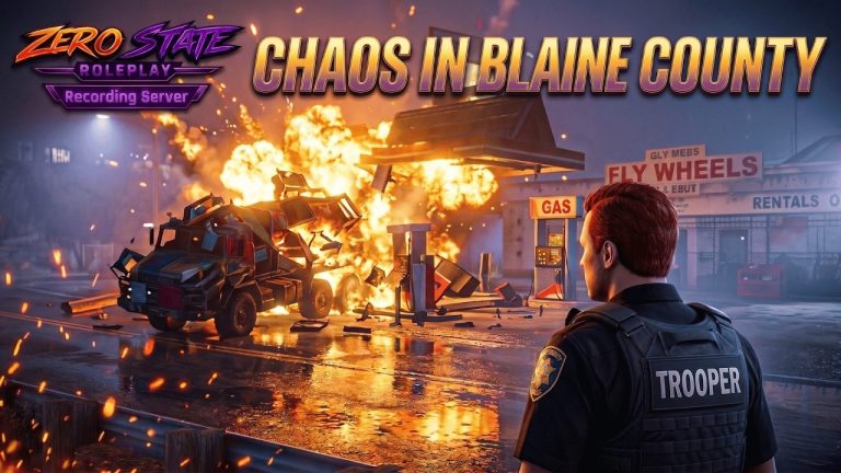 GTA RP ZSRP | Explosions and Gun Fights in Blaine County #gtarp
