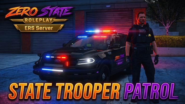 GTA RP ZSRP | State Trooper Zero State Roleplay ERS Server